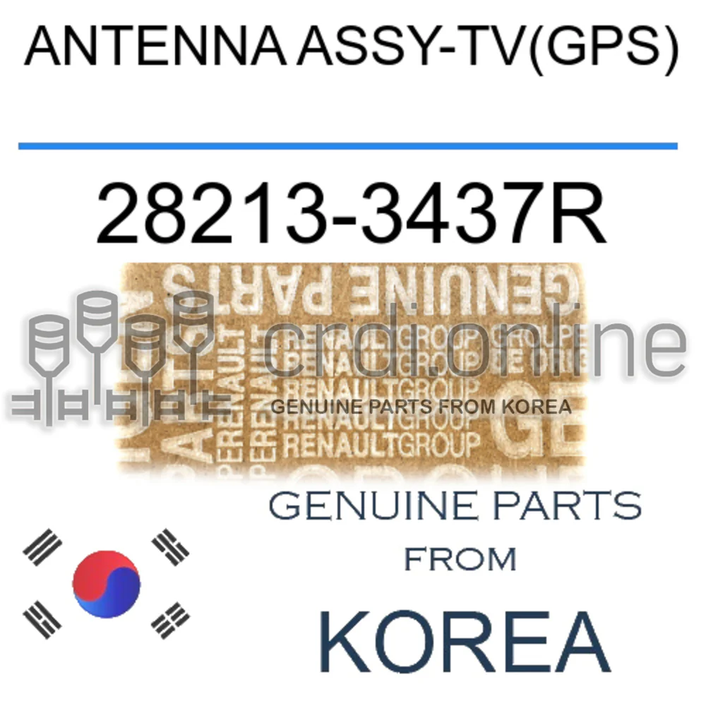 ANTENNA ASSY-TV(GPS) [ORIGINAL] 28213-3437R 282133437R 28213 3437R