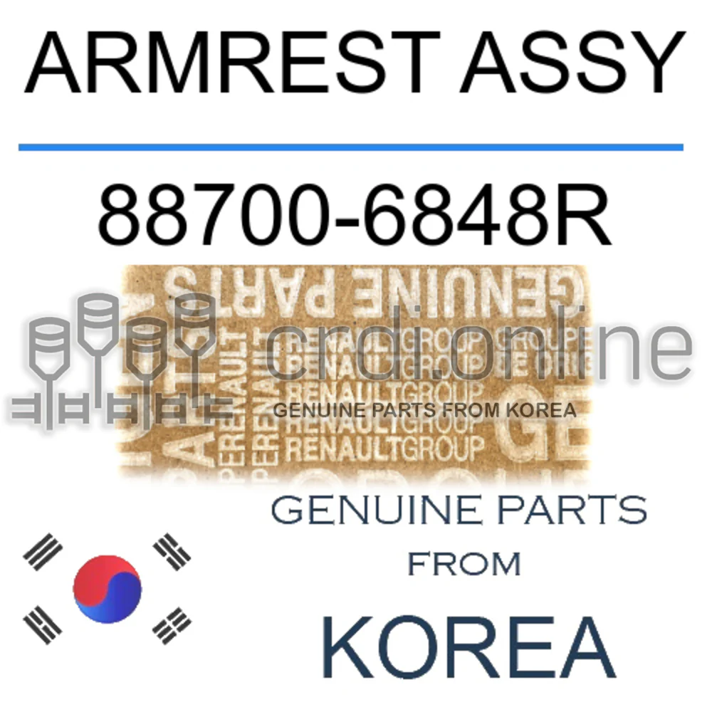 ARMREST ASSY [ORIGINAL] 88700-6848R 887006848R 88700 6848R