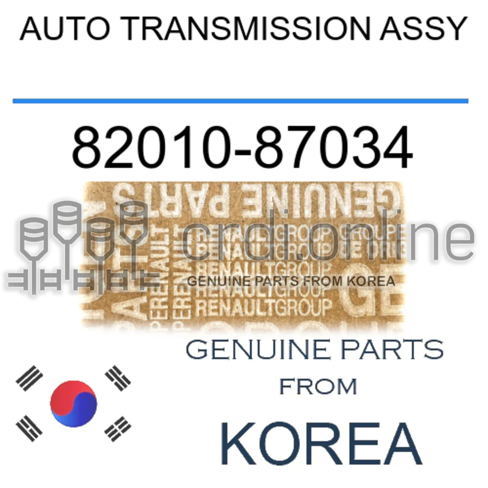 AUTO TRANSMISSION ASSY [ORIGINAL] 82010-87034 8201087034 82010 87034