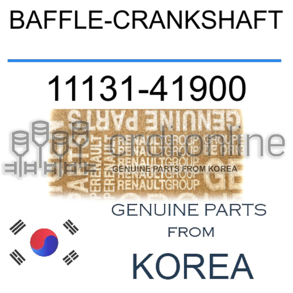 BAFFLE-CRANKSHAFT [ORIGINAL] 11131-41900 1113141900 11131 41900
