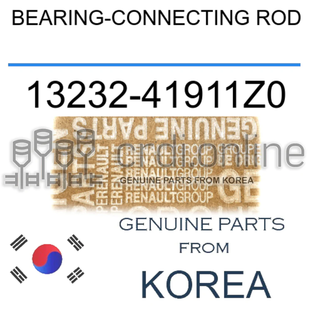 BEARING-CONNECTING ROD [ORIGINAL] 13232-41911Z0 1323241911Z0 13232 41911Z0
