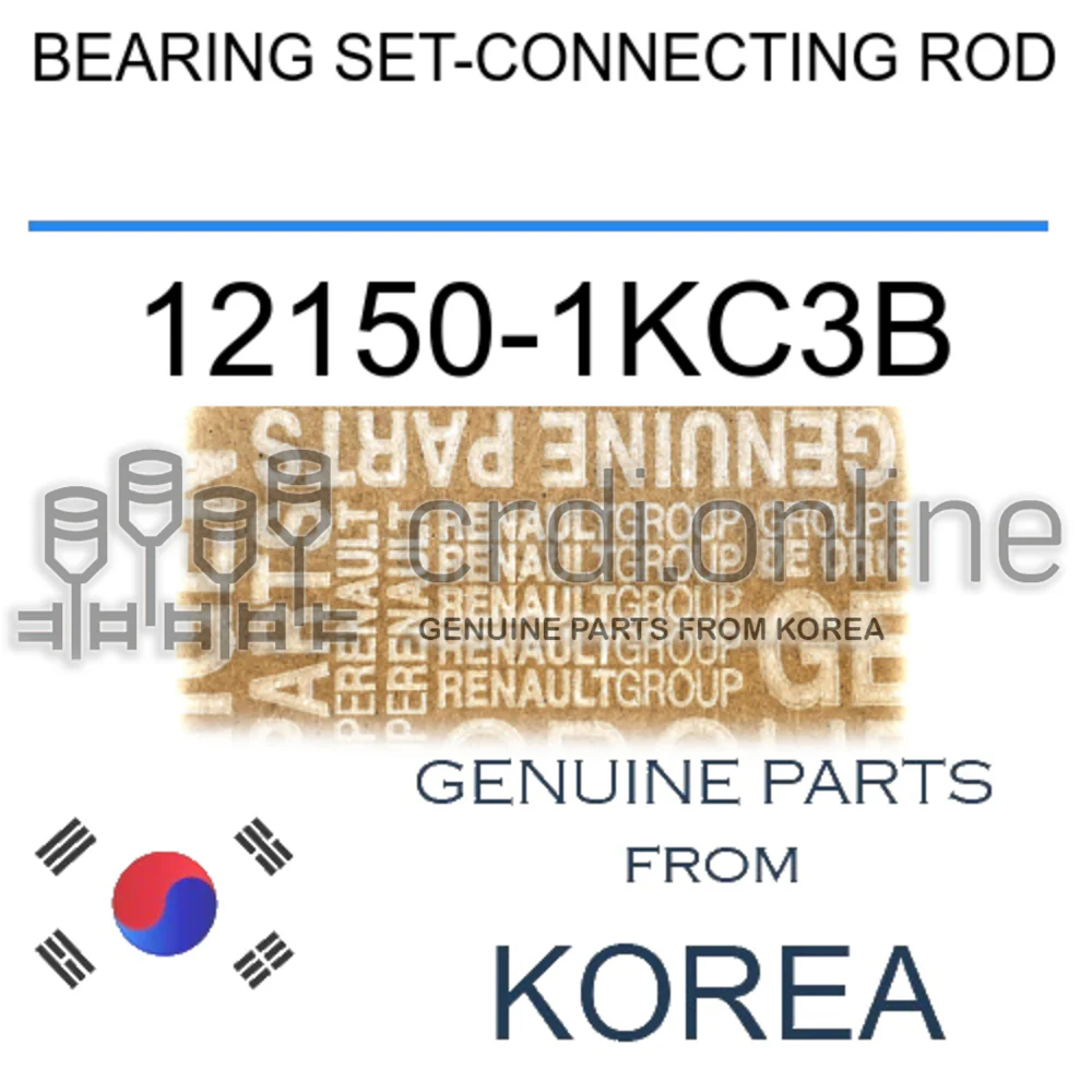 BEARING SET-CONNECTING ROD [ORIGINAL] 12150-1KC3B 121501KC3B 12150 1KC3B