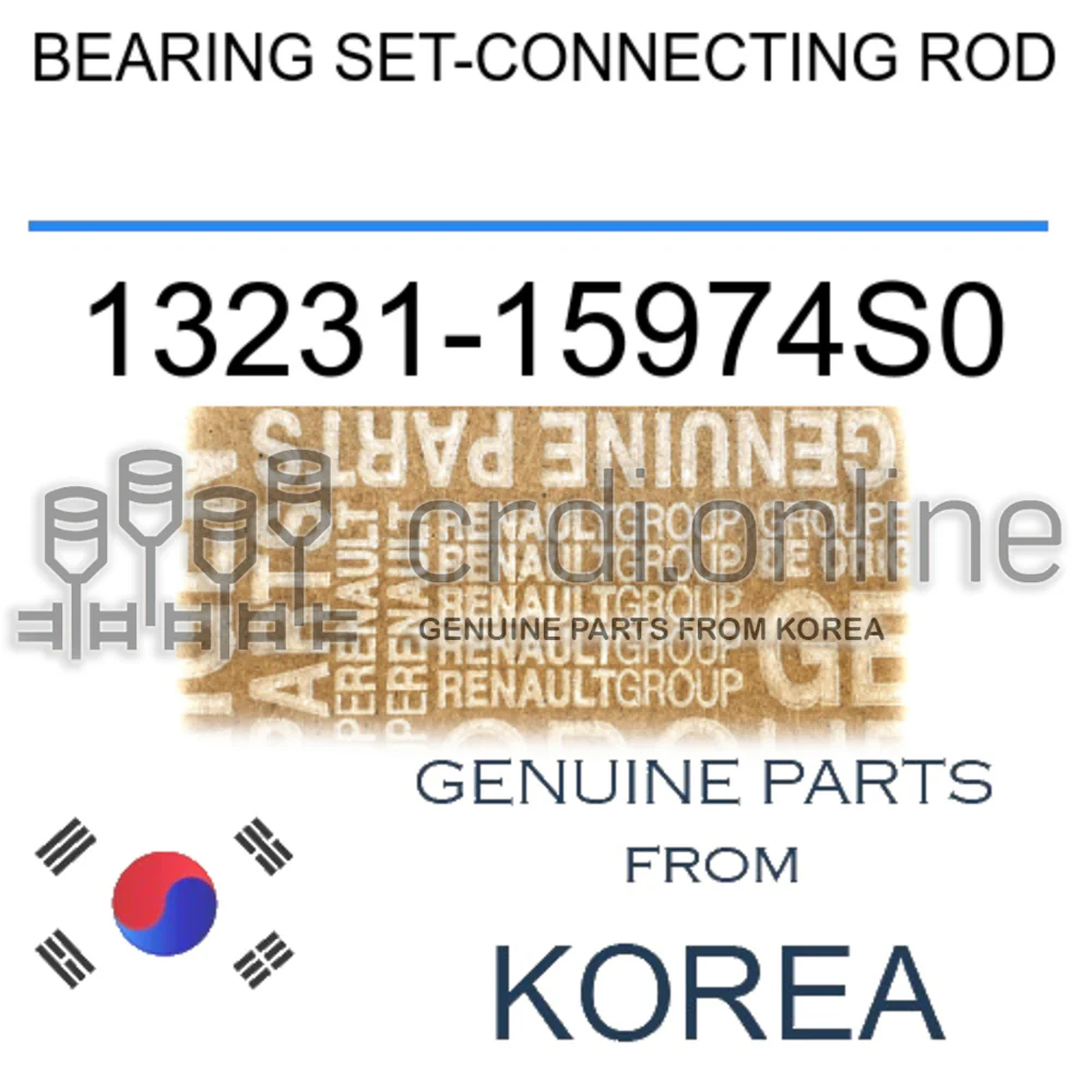 BEARING SET-CONNECTING ROD [ORIGINAL] 13231-15974S0 1323115974S0 13231 15974S0