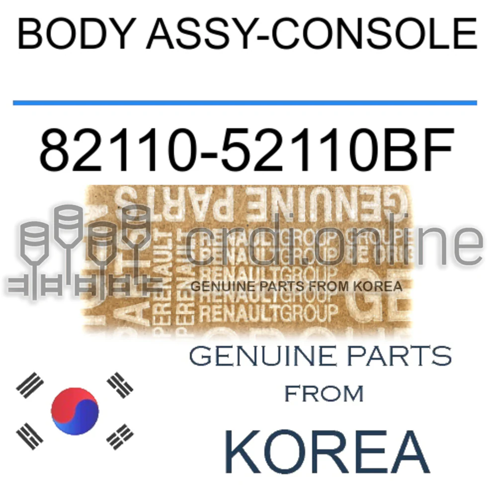 BODY ASSY-CONSOLE [ORIGINAL] 82110-52110BF 8211052110BF 82110 52110BF