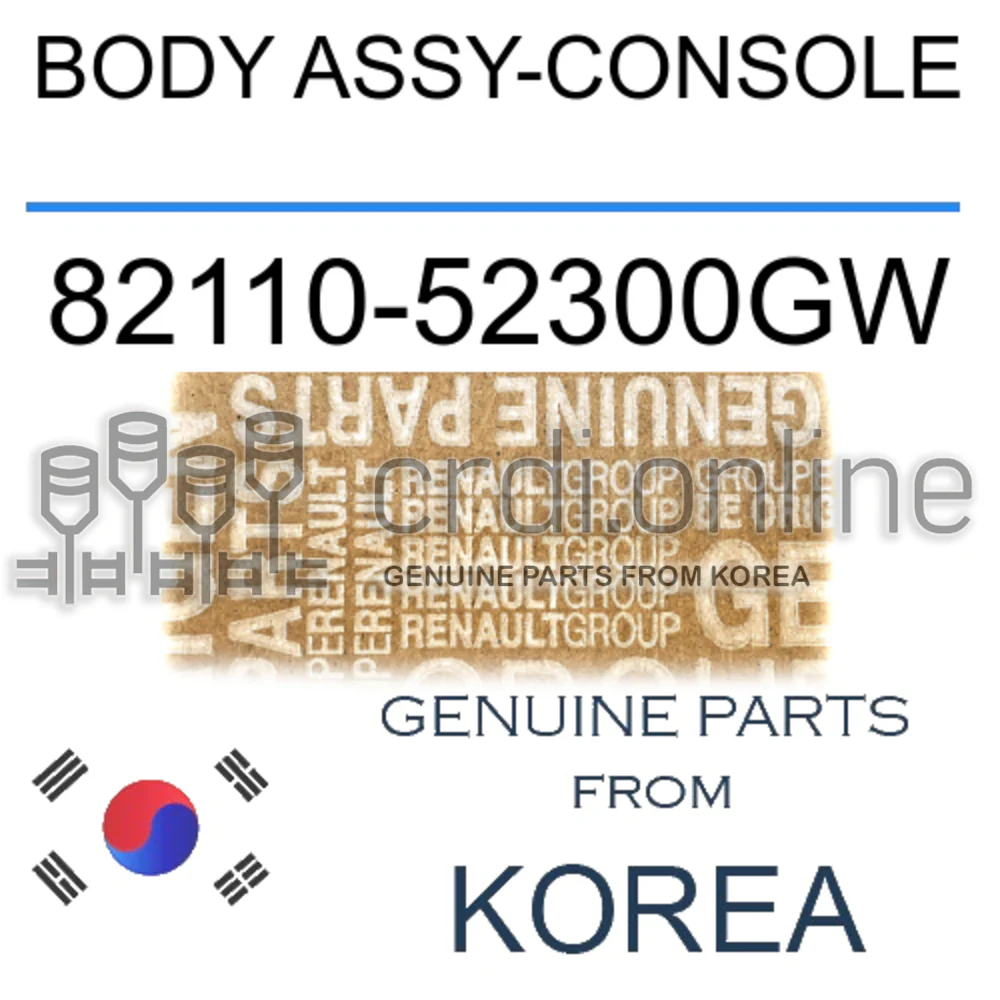 BODY ASSY-CONSOLE [ORIGINAL] 82110-52300GW 8211052300GW 82110 52300GW
