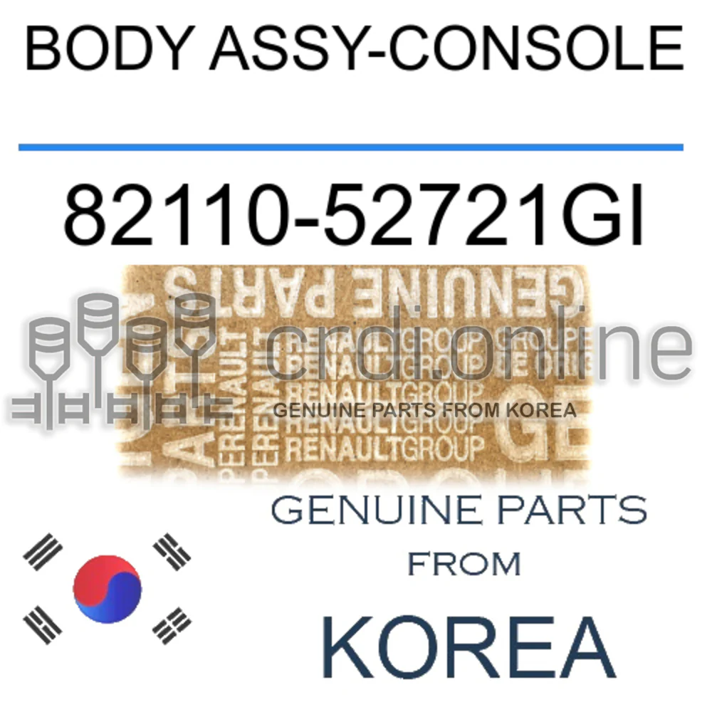 BODY ASSY-CONSOLE [ORIGINAL] 82110-52721GI 8211052721GI 82110 52721GI