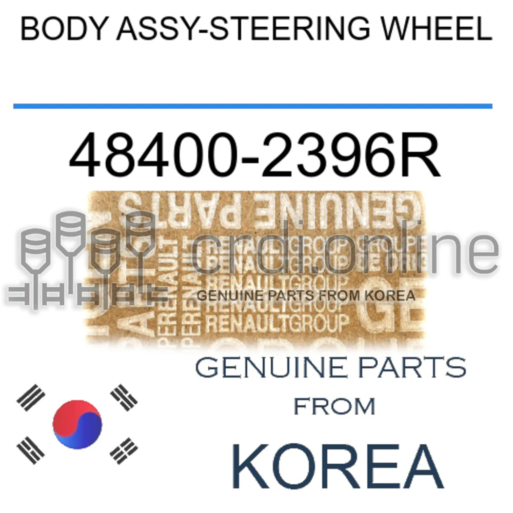 BODY ASSY-STEERING WHEEL [ORIGINAL] 48400-2396R 484002396R 48400 2396R