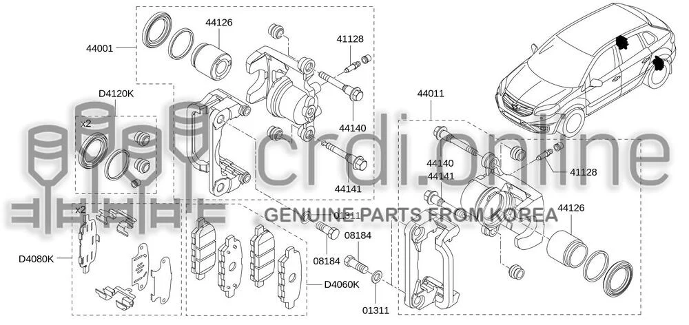 BOLT [ORIGINAL] 08184-2251A 081842251A 08184 2251A