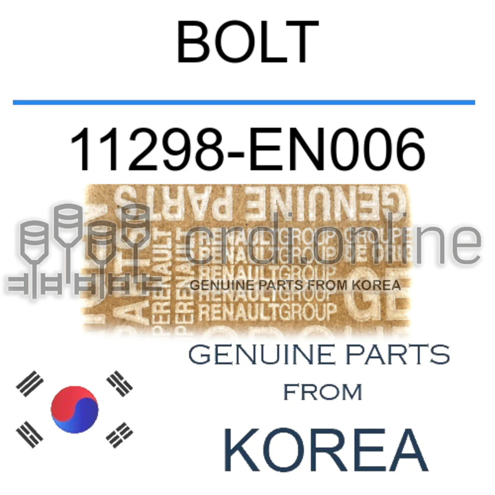 BOLT [ORIGINAL] 11298-EN006 11298EN006 11298 EN006