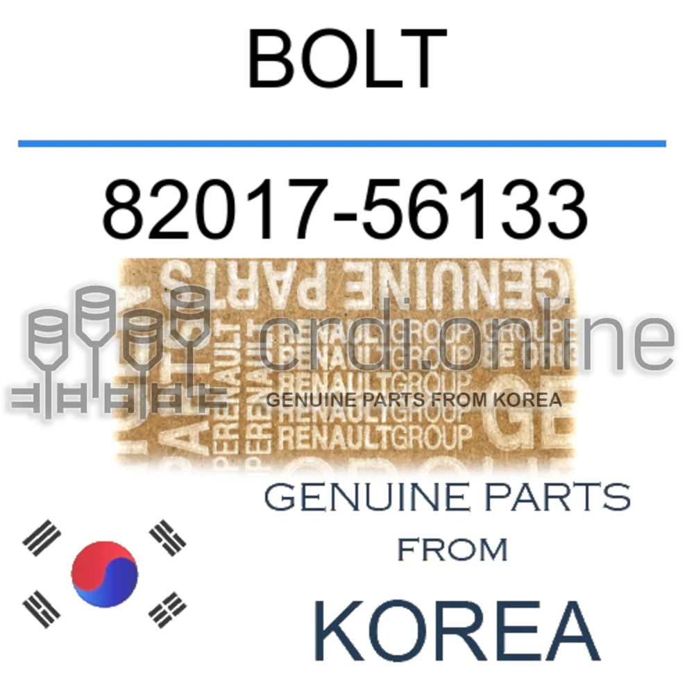 BOLT [ORIGINAL] 82017-56133 8201756133 82017 56133
