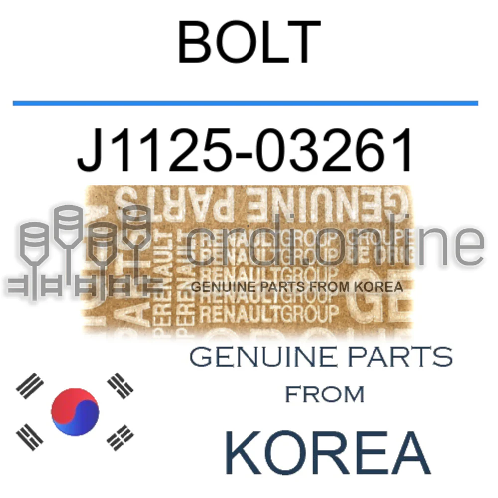 BOLT [ORIGINAL] J1125-03261 J112503261 J1125 03261