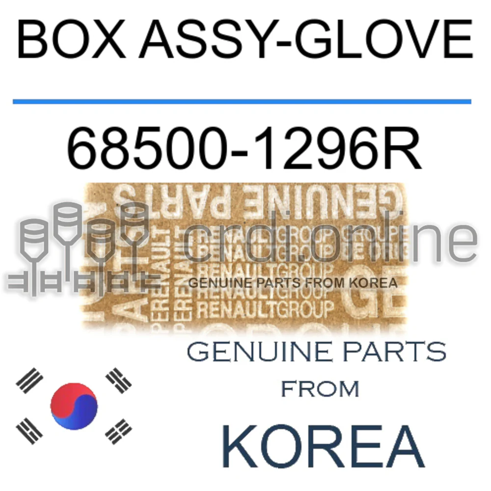 BOX ASSY-GLOVE [ORIGINAL] 68500-1296R 685001296R 68500 1296R