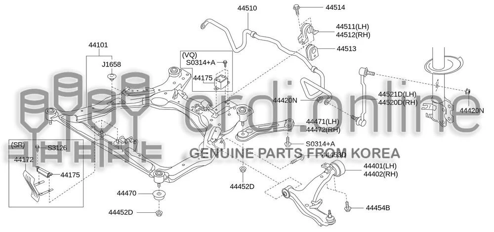 BRACKET-HEAT SHIELD [ORIGINAL] 44172-52000 4417252000 44172 52000