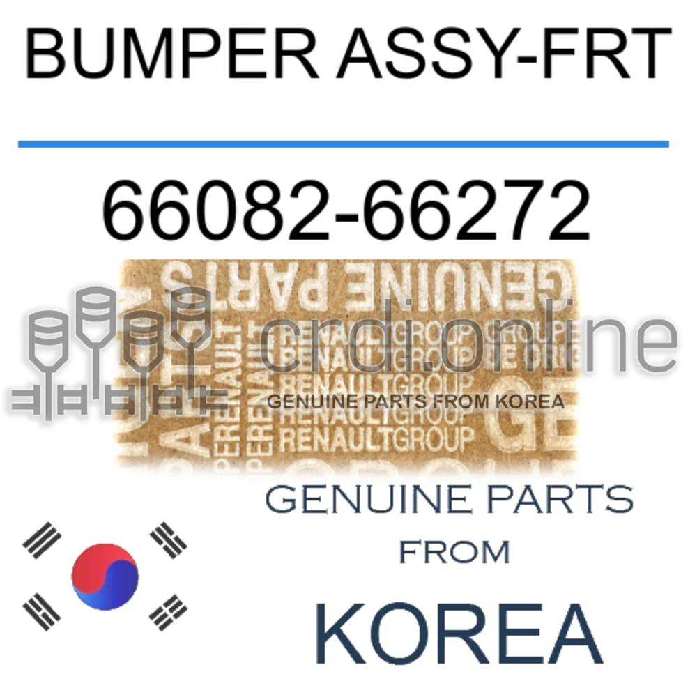 BUMPER ASSY-FRT [ORIGINAL] 66082-66272 6608266272 66082 66272