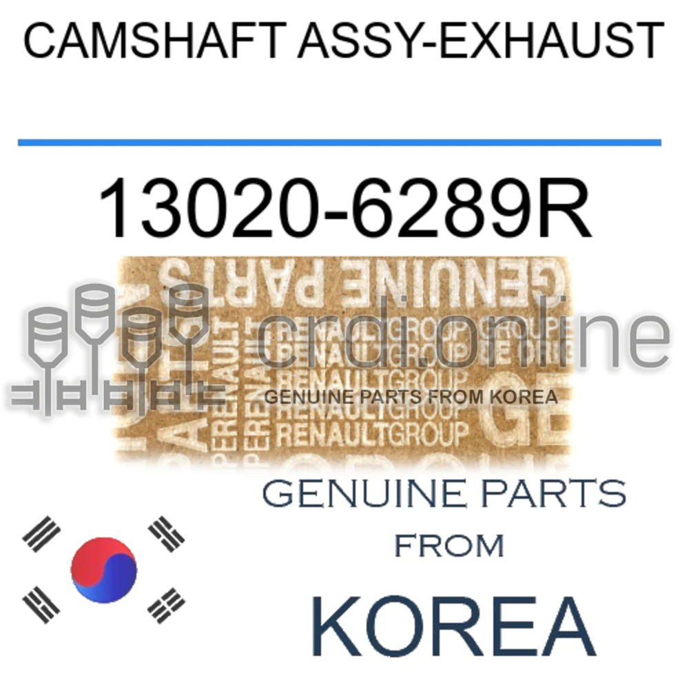 CAMSHAFT ASSY-EXHAUST [ORIGINAL] 13020-6289R 130206289R 13020 6289R