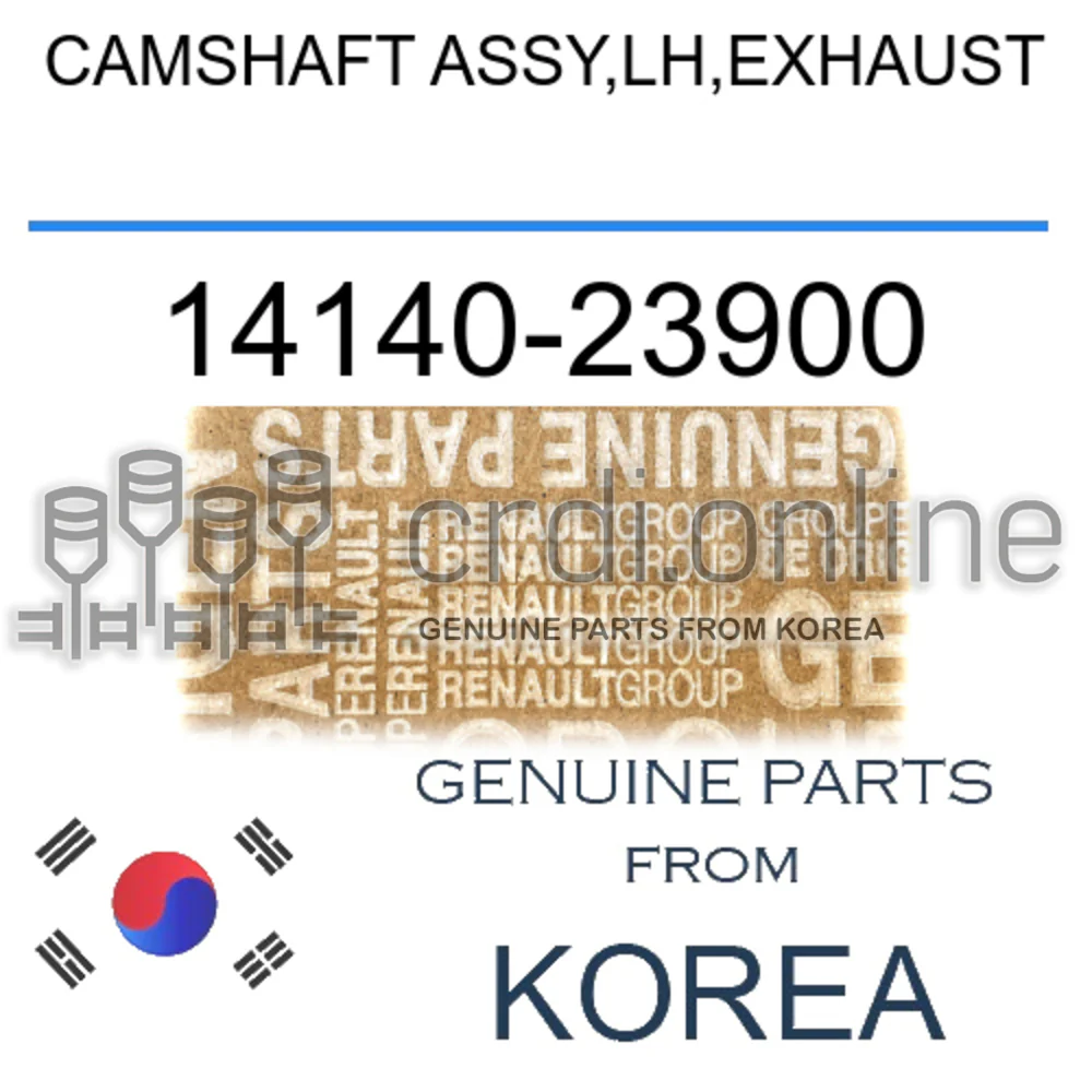 CAMSHAFT ASSY,LH,EXHAUST [ORIGINAL] 14140-23900 1414023900 14140 23900