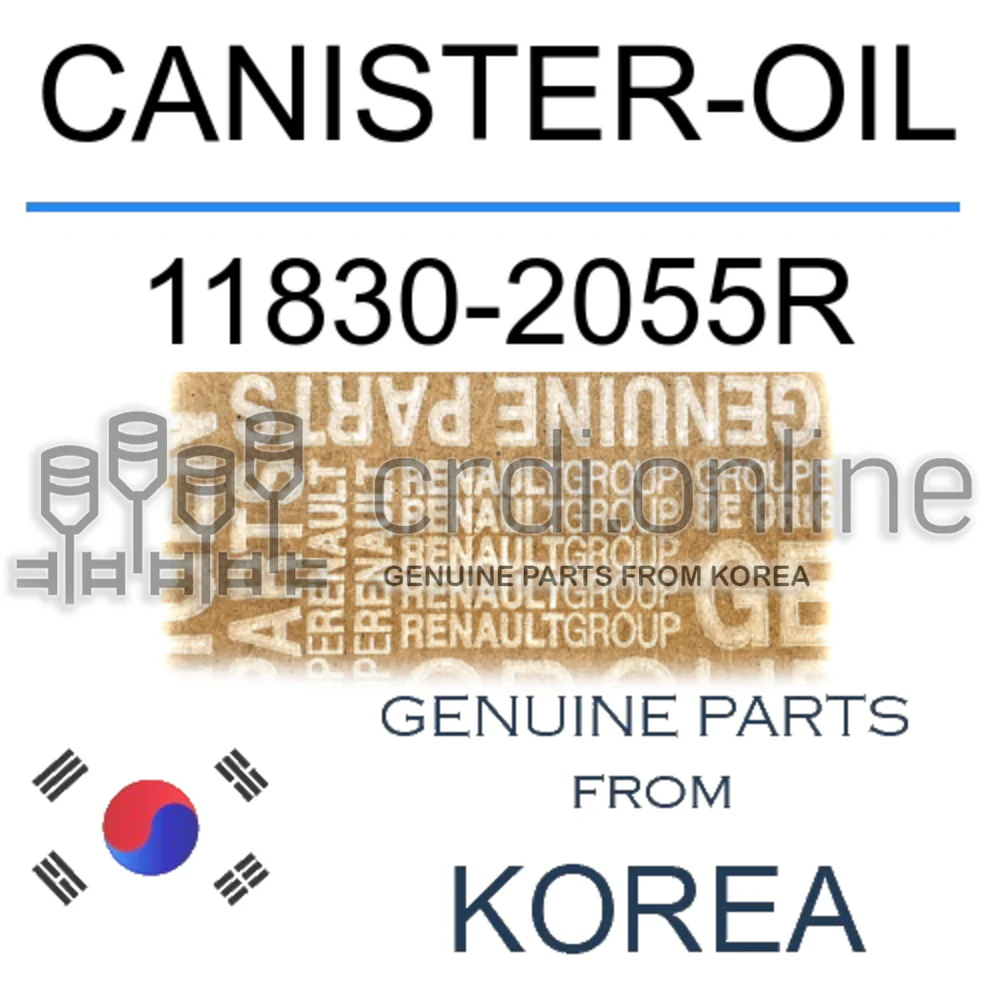 CANISTER-OIL [ORIGINAL] 11830-2055R 118302055R 11830 2055R