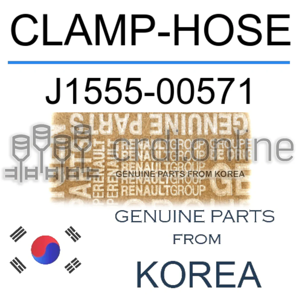 CLAMP-HOSE [ORIGINAL] J1555-00571 J155500571 J1555 00571