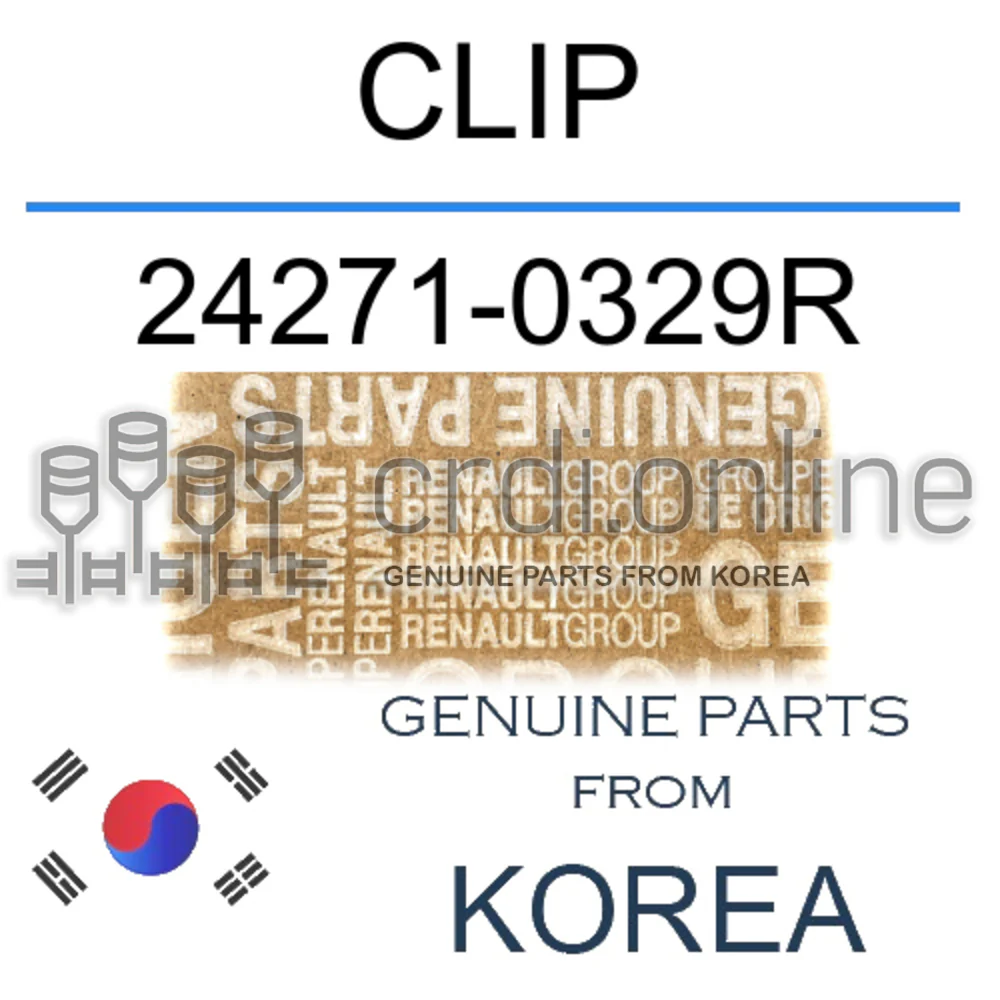 CLIP [ORIGINAL] 24271-0329R 242710329R 24271 0329R