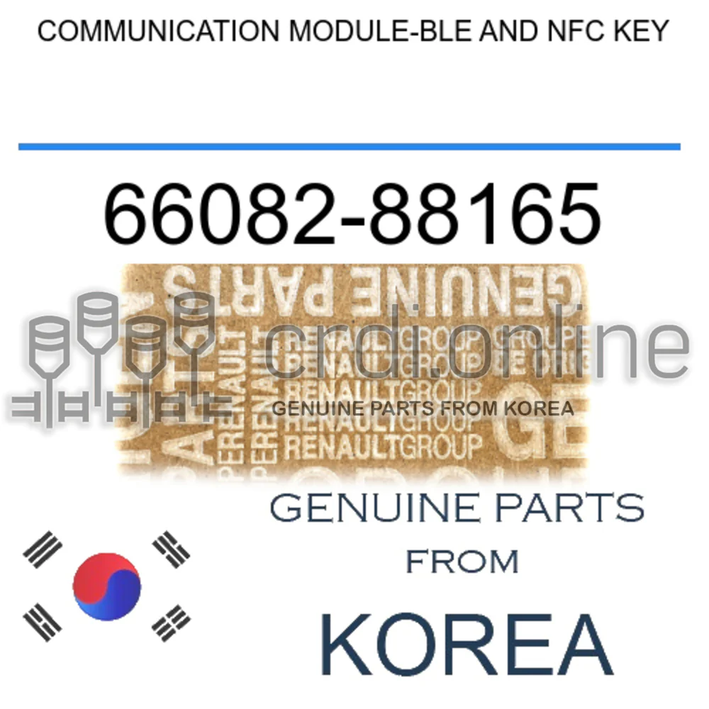 COMMUNICATION MODULE-BLE AND NFC KEY [ORIGINAL] 66082-88165 6608288165 66082 88165