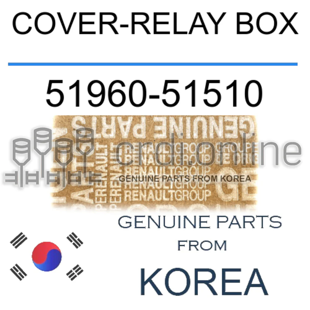 COVER-RELAY BOX [ORIGINAL] 51960-51510 5196051510 51960 51510