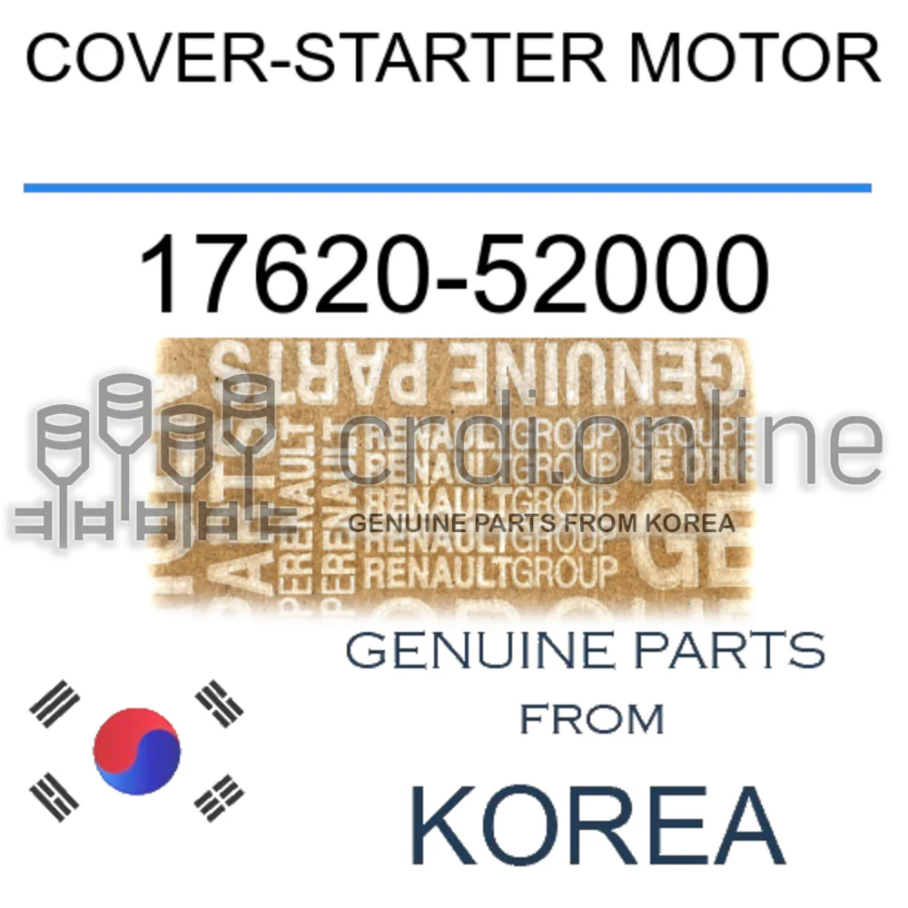 COVER-STARTER MOTOR [ORIGINAL] 17620-52000 1762052000 17620 52000