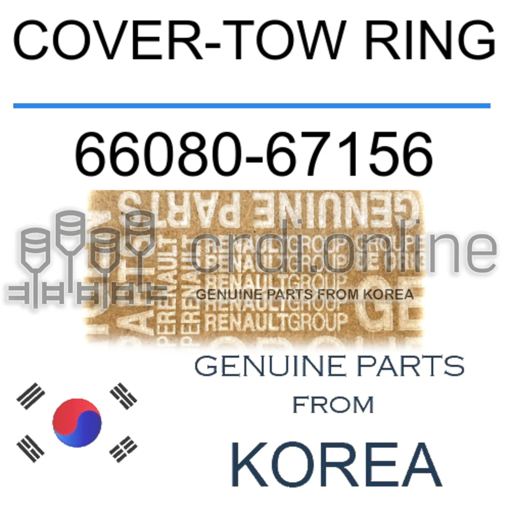 COVER-TOW RING [ORIGINAL] 66080-67156 6608067156 66080 67156