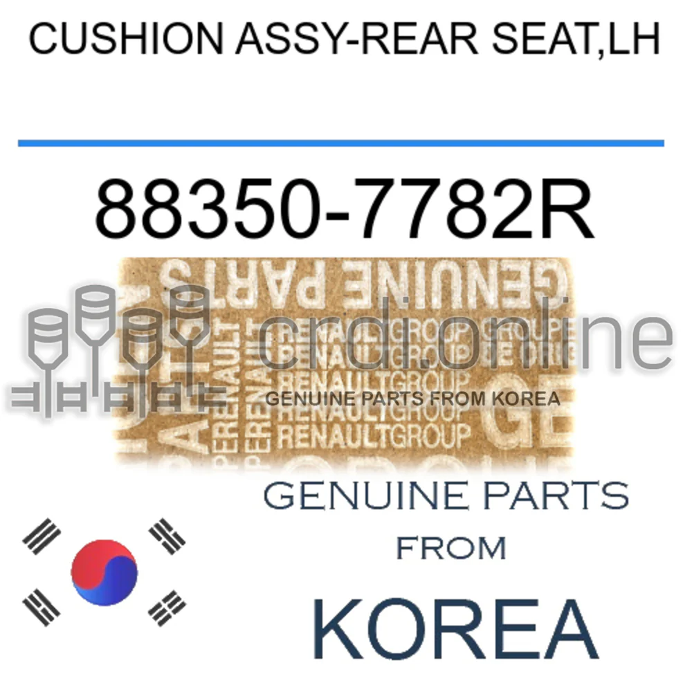 CUSHION ASSY-REAR SEAT,LH [ORIGINAL] 88350-7782R 883507782R 88350 7782R