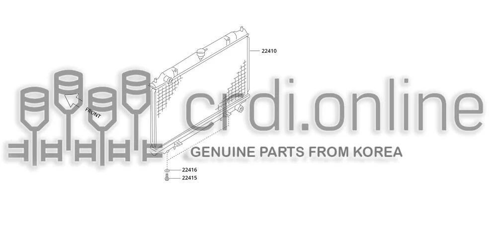 DRAIN COCK ASSY [ORIGINAL] 22415-51000 2241551000 22415 51000