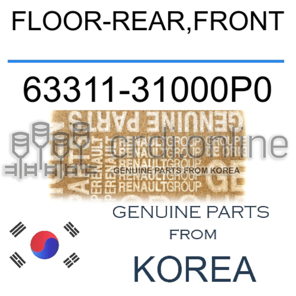FLOOR-REAR,FRONT [ORIGINAL] 63311-31000P0 6331131000P0 63311 31000P0