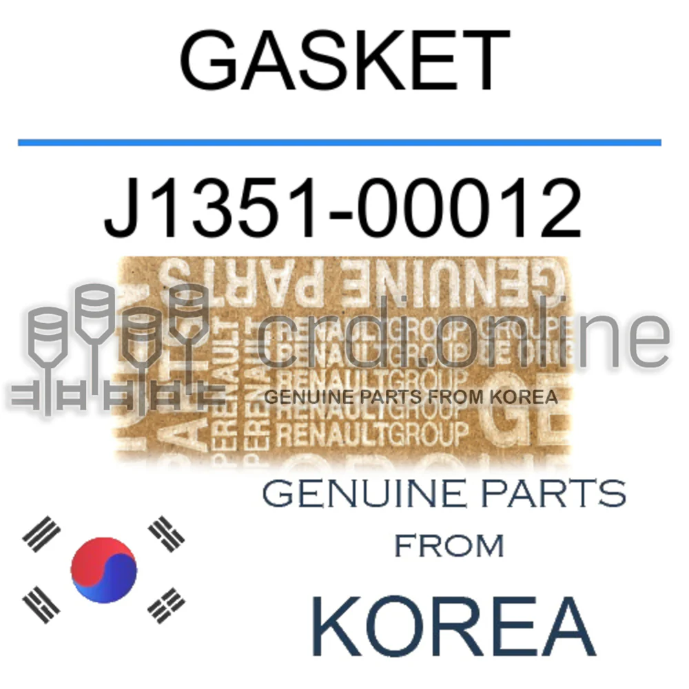 GASKET [ORIGINAL] J1351-00012 J135100012 J1351 00012