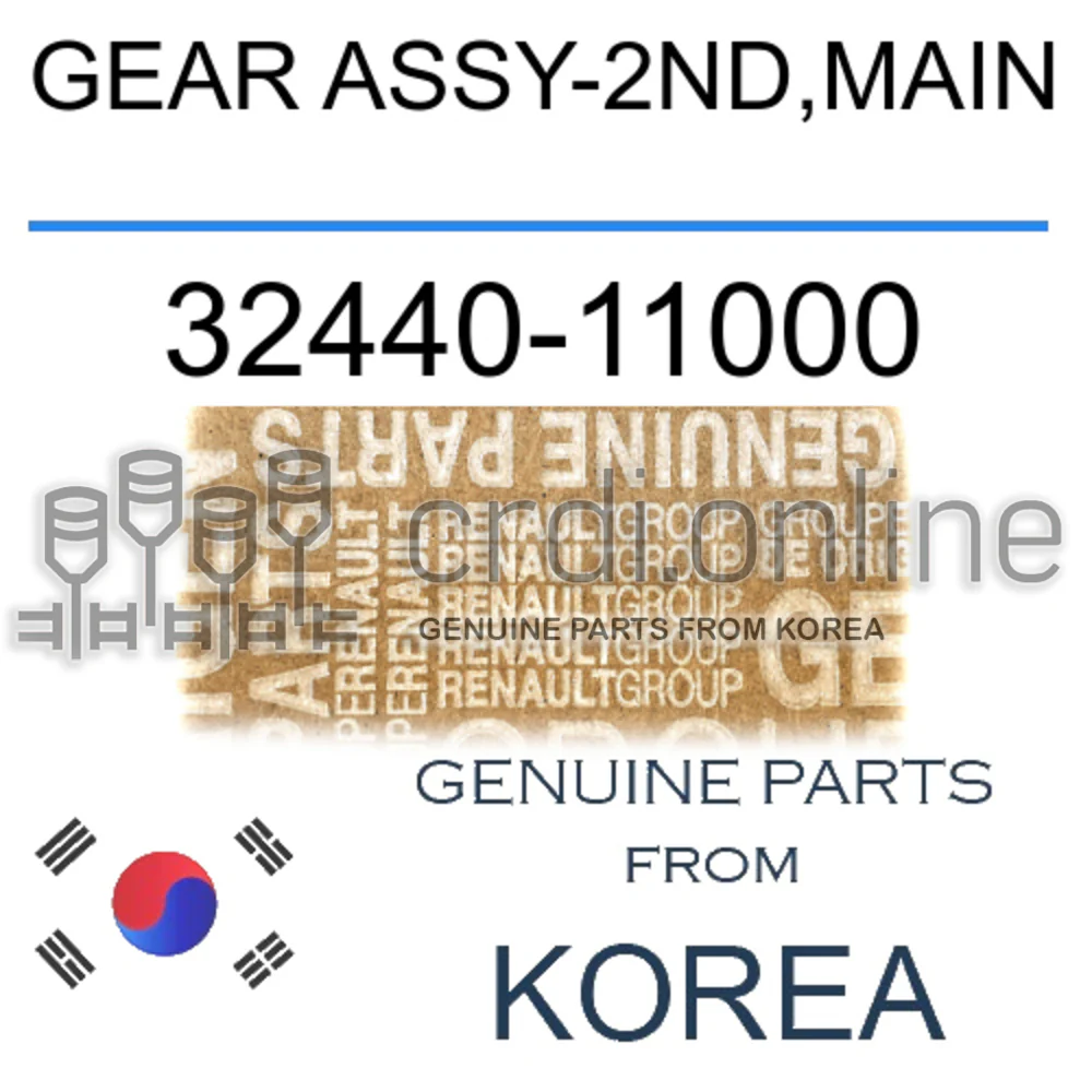 GEAR ASSY-2ND,MAIN [ORIGINAL] 32440-11000 3244011000 32440 11000