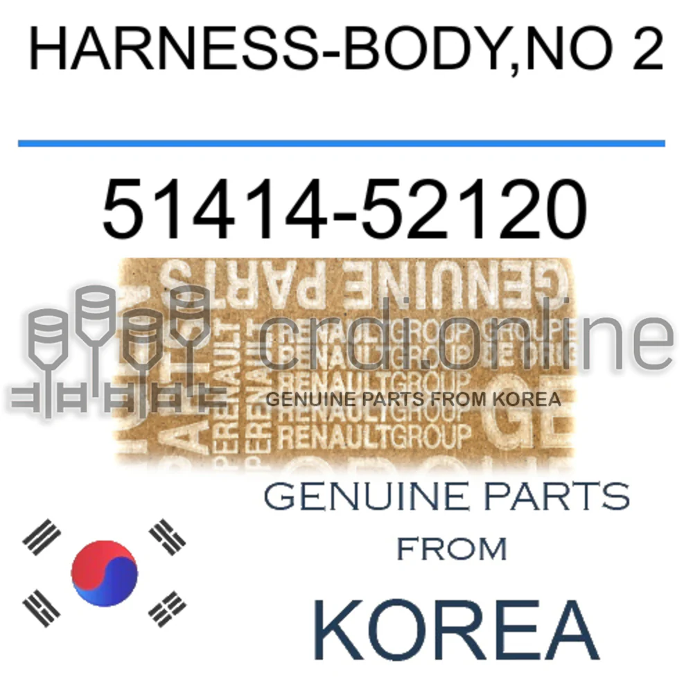 HARNESS-BODY,NO 2 [ORIGINAL] 51414-52120 5141452120 51414 52120