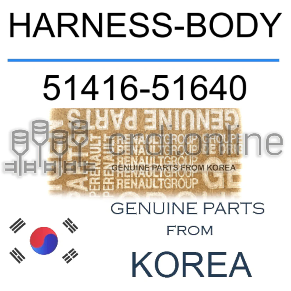 HARNESS-BODY [ORIGINAL] 51416-51640 5141651640 51416 51640