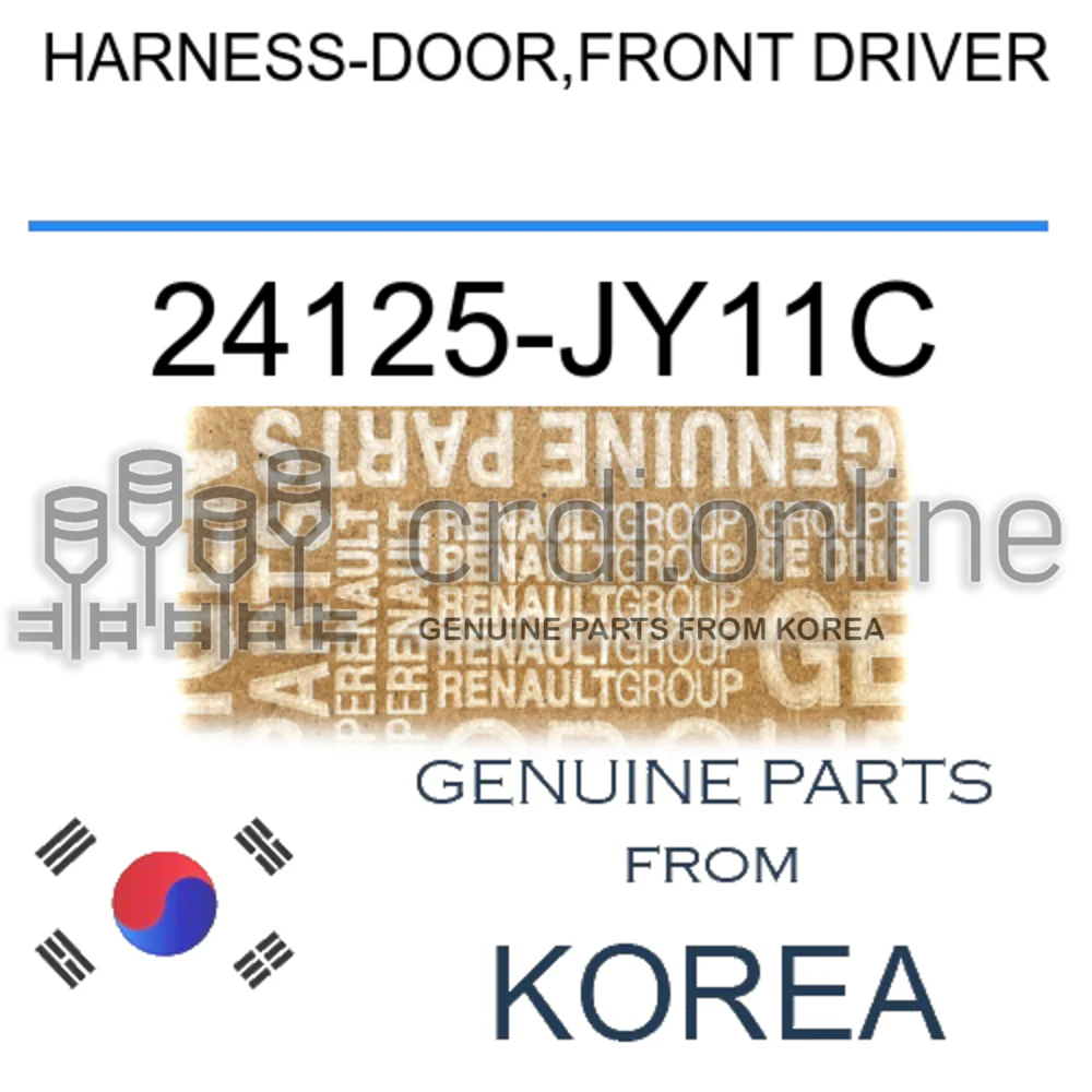 HARNESS-DOOR,FRONT DRIVER [ORIGINAL] 24125-JY11C 24125JY11C 24125 JY11C