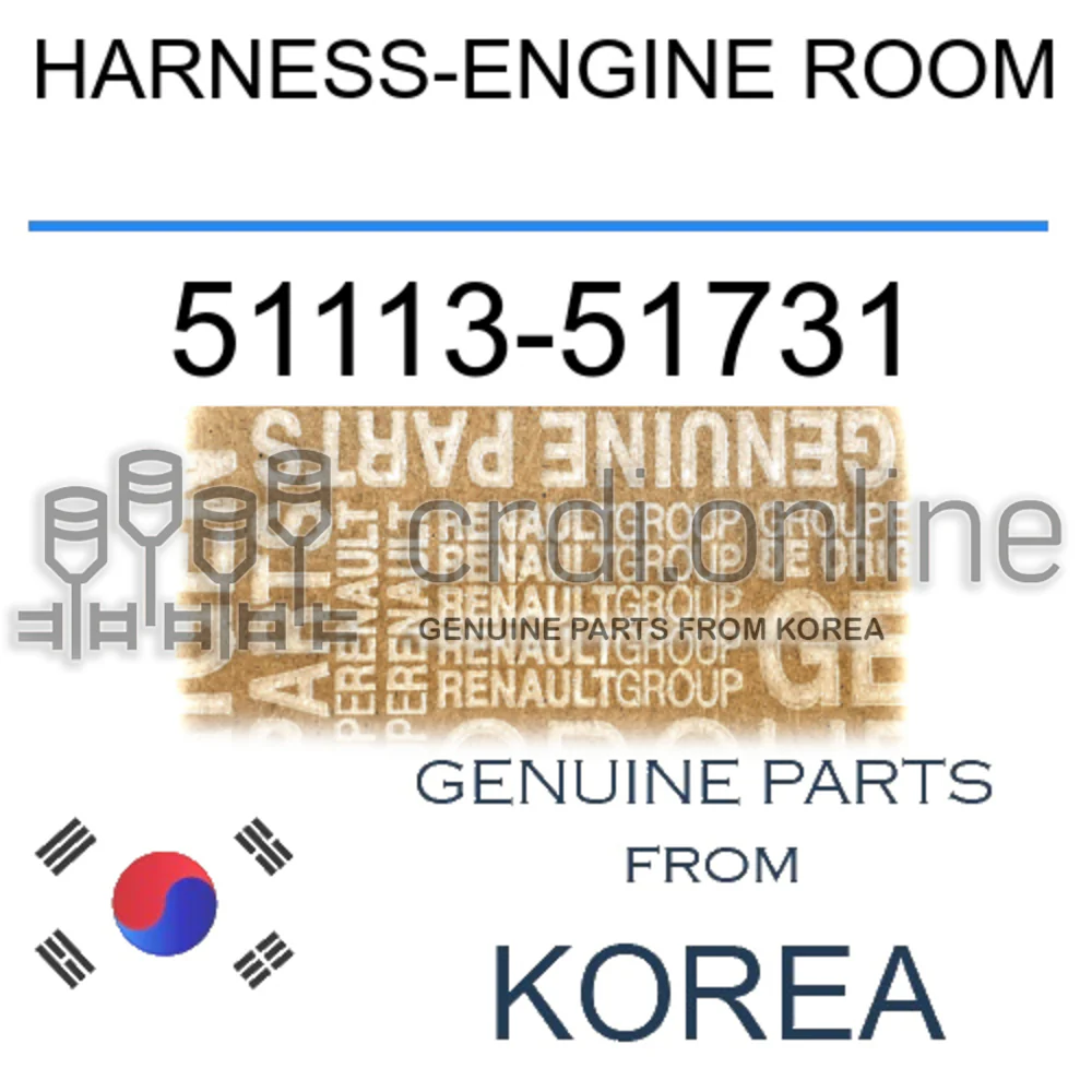 HARNESS-ENGINE ROOM [ORIGINAL] 51113-51731 5111351731 51113 51731