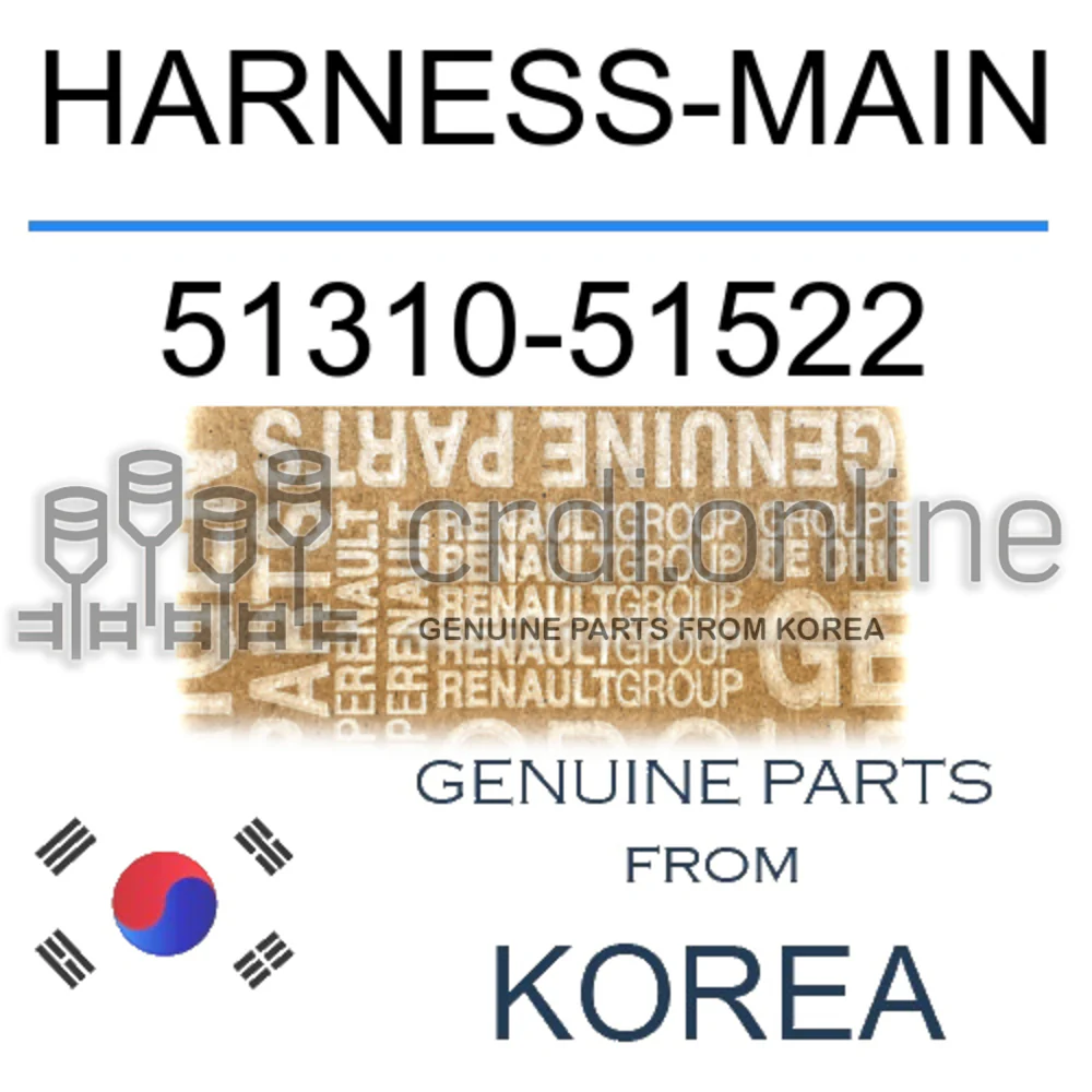 HARNESS-MAIN [ORIGINAL] 51310-51522 5131051522 51310 51522