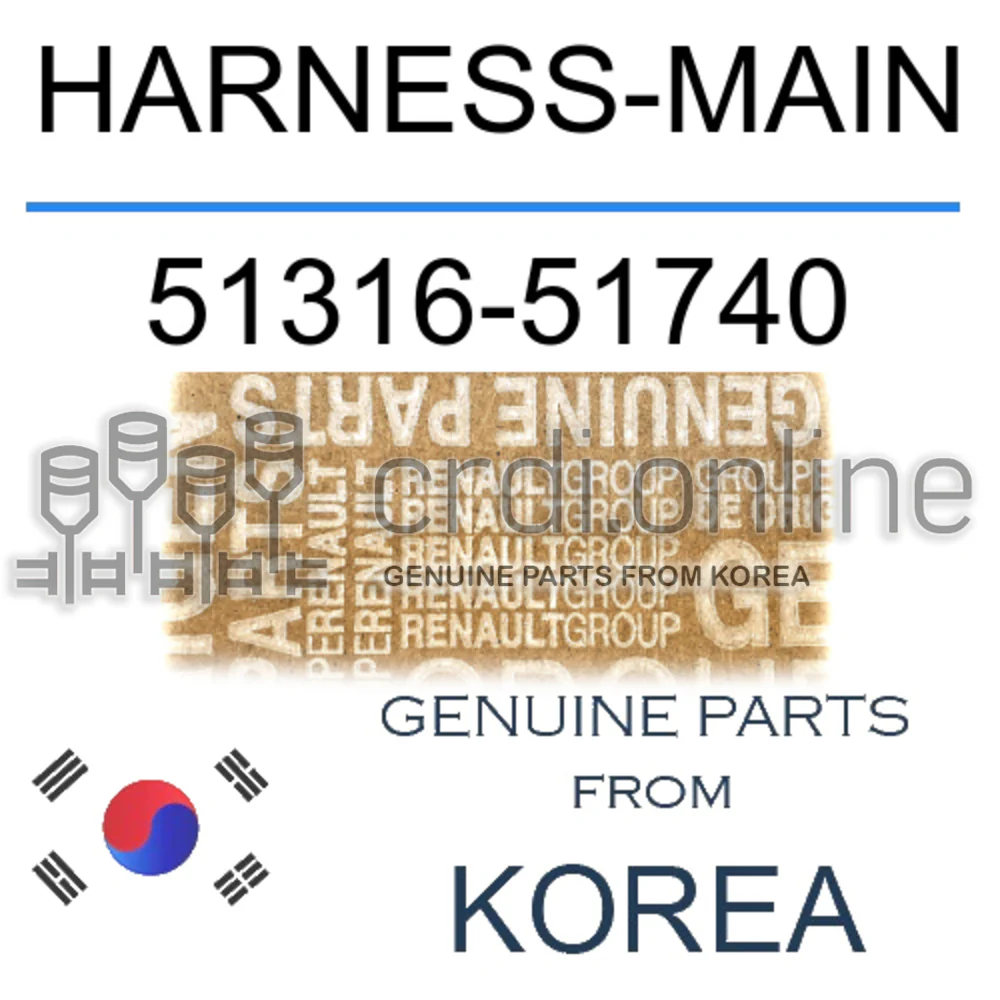 HARNESS-MAIN [ORIGINAL] 51316-51740 5131651740 51316 51740