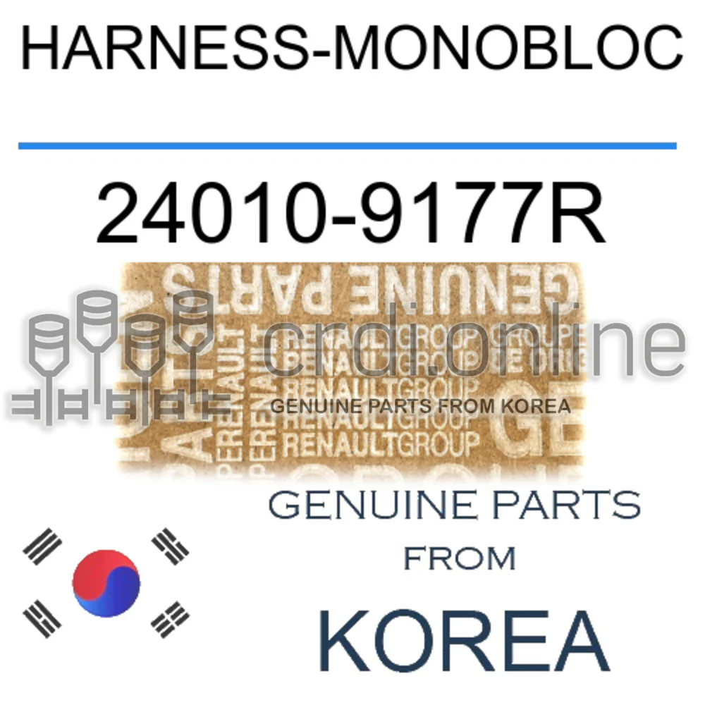 HARNESS-MONOBLOC [ORIGINAL] 24010-9177R 240109177R 24010 9177R