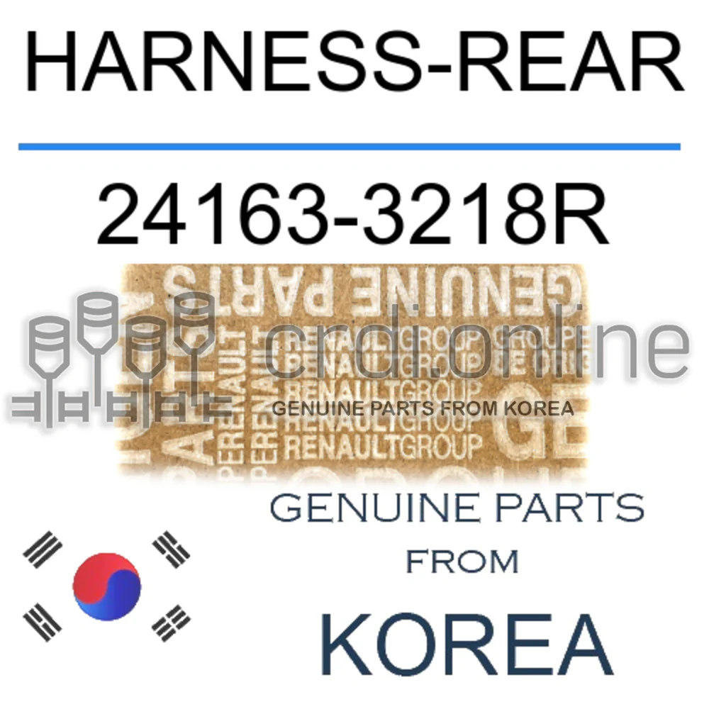 HARNESS-REAR [ORIGINAL] 24163-3218R 241633218R 24163 3218R