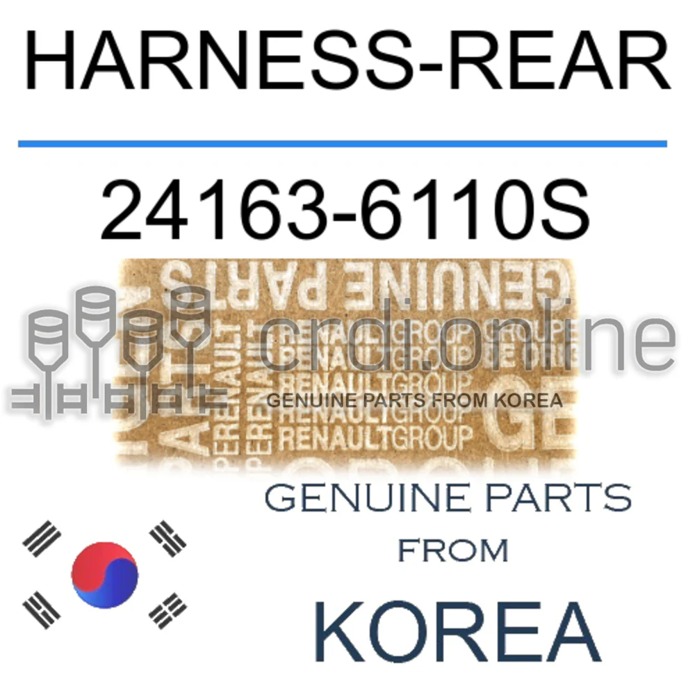 HARNESS-REAR [ORIGINAL] 24163-6110S 241636110S 24163 6110S