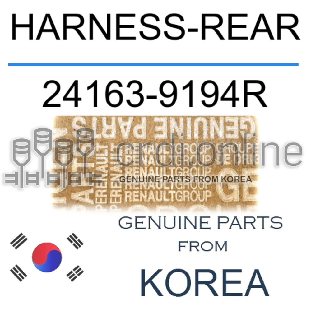 HARNESS-REAR [ORIGINAL] 24163-9194R 241639194R 24163 9194R