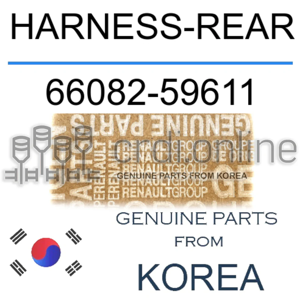 HARNESS-REAR [ORIGINAL] 66082-59611 6608259611 66082 59611