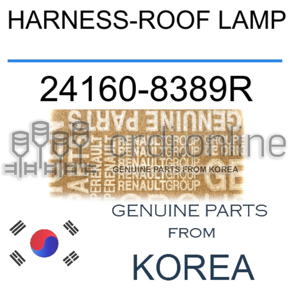 HARNESS-ROOF LAMP [ORIGINAL] 24160-8389R 241608389R 24160 8389R