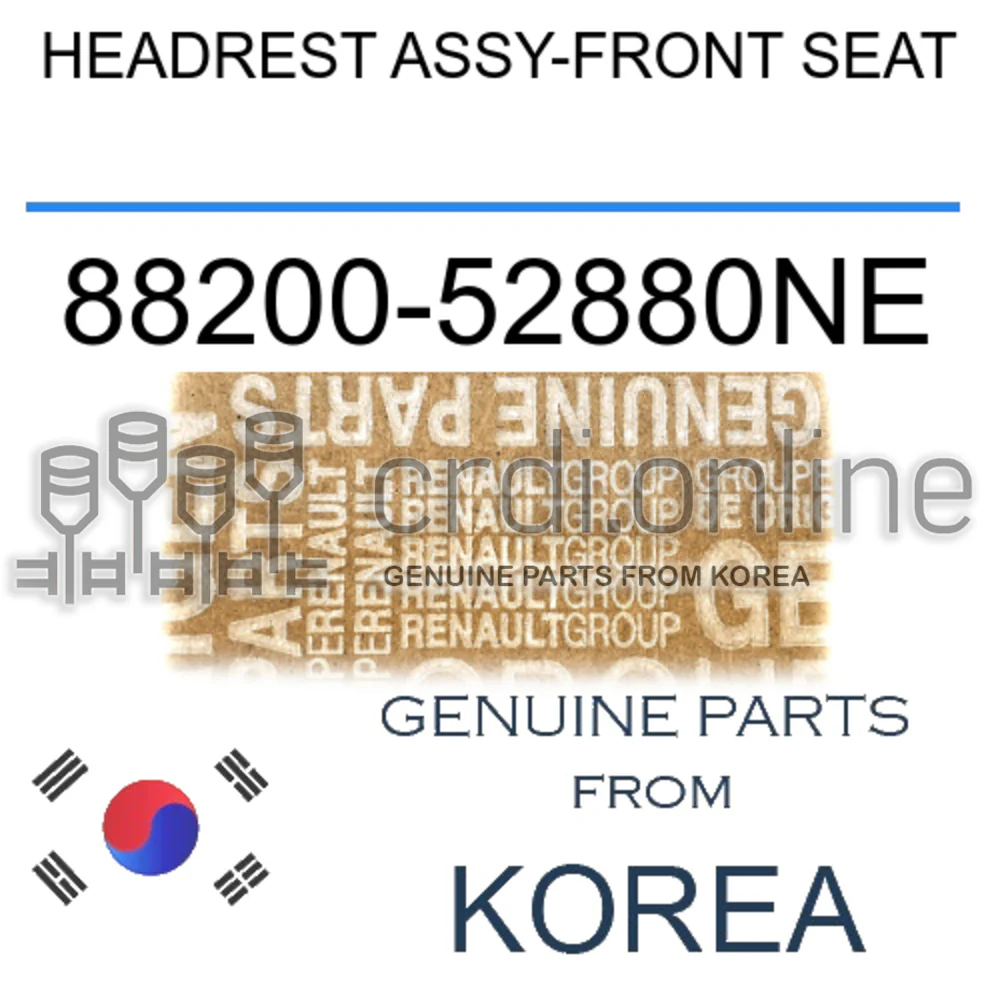 HEADREST ASSY-FRONT SEAT [ORIGINAL] 88200-52880NE 8820052880NE 88200 52880NE