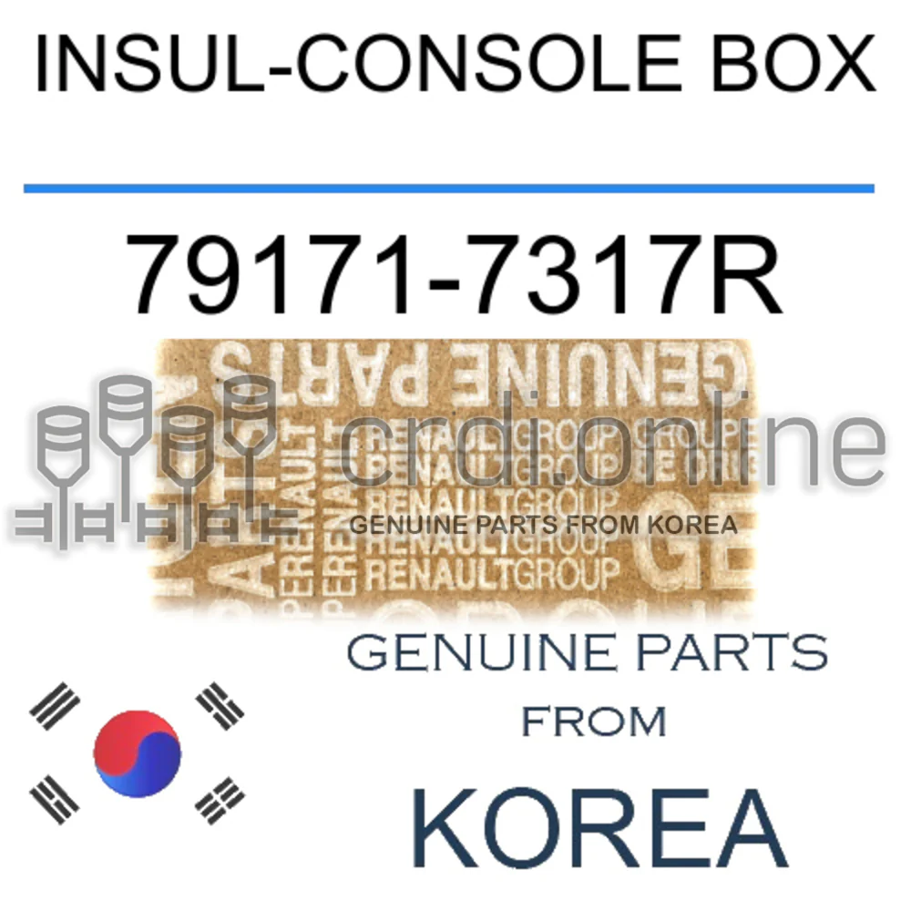 INSUL-CONSOLE BOX [ORIGINAL] 79171-7317R 791717317R 79171 7317R