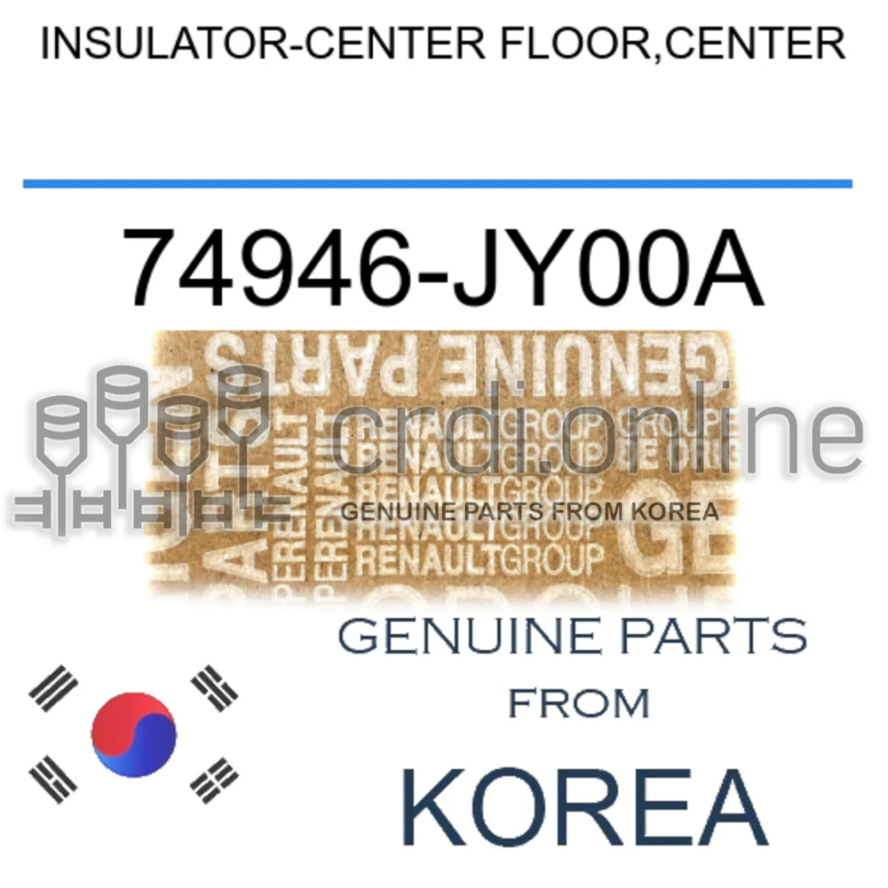 INSULATOR-CENTER FLOOR,CENTER [ORIGINAL] 74946-JY00A 74946JY00A 74946 JY00A