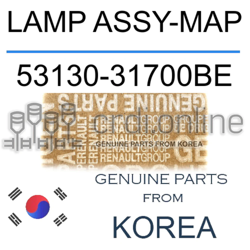 LAMP ASSY-MAP [ORIGINAL] 53130-31700BE 5313031700BE 53130 31700BE