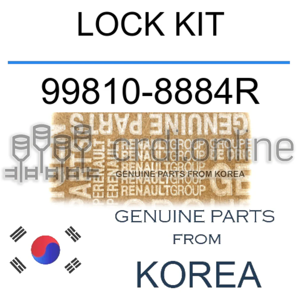 LOCK KIT [ORIGINAL] 99810-8884R 998108884R 99810 8884R