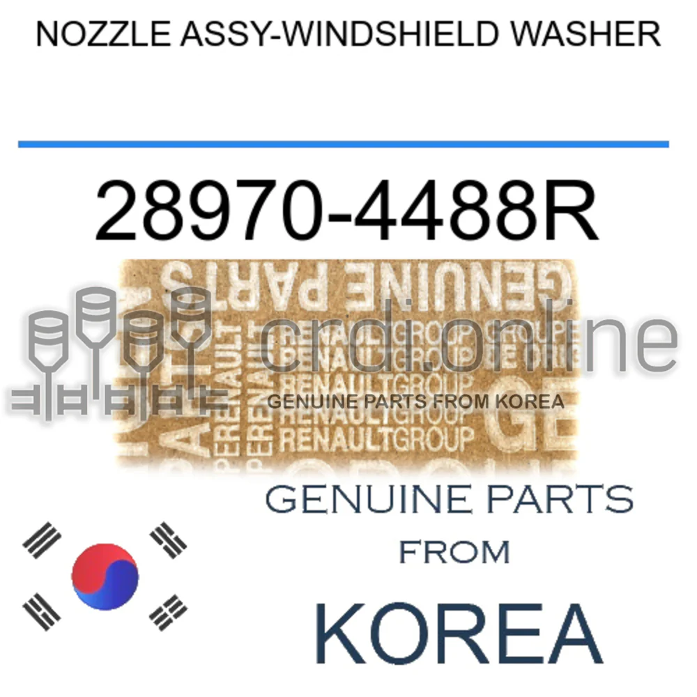 NOZZLE ASSY-WINDSHIELD WASHER [ORIGINAL] 28970-4488R 289704488R 28970 4488R